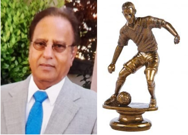 Tributes paid to eminent footballer Jagtar Singh Bhatti (Bursha).
